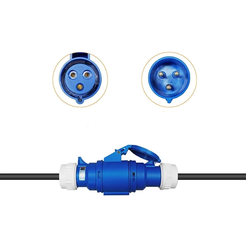 CEE blau Adapter 32A 7kW