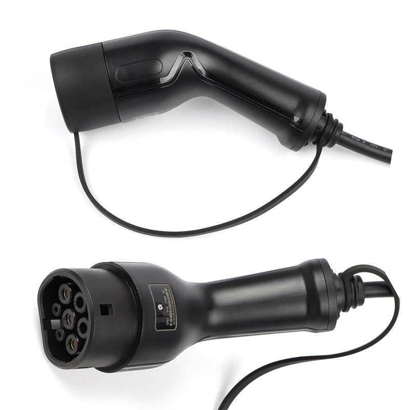 Ladekabel 7,2 kW Typ 2 CEE blau für Elektrofahrzeuge 32A 5m/10m tragbar 1-Phasig - Ladeshop