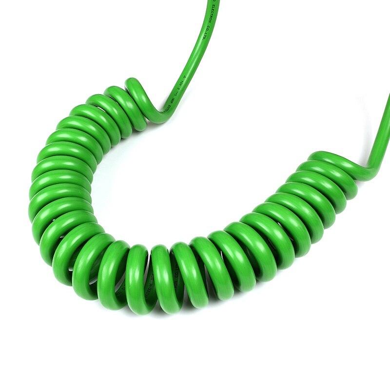 Ladekabel Spiralversion Typ 1/2 Stecker 9m/5m für Elektrofahrzeuge IP66 wasserdicht 1-Phasig/ 3-Phasig - Ladeshop
