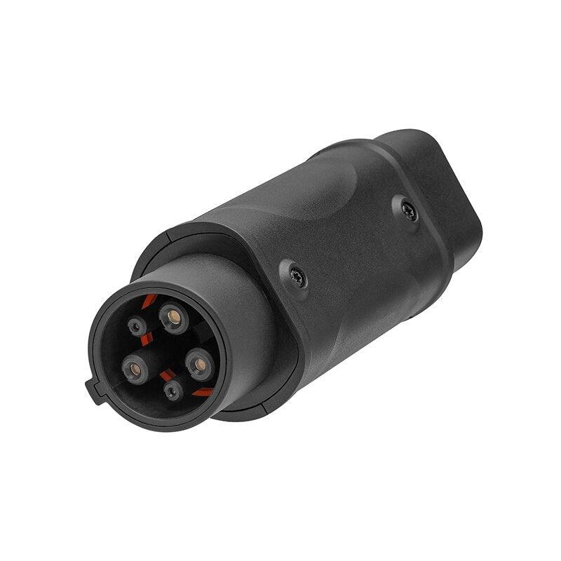 Adapter für Elektrofahrzeuge Typ 1 zu Typ 2 und Tesla - Ladeshop