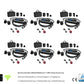 Business Bundle: 6x Mobile Wallbox 11 kW Typ 2 PRO mit App – Komplettset inkl. Adapter & Wandhalterung - Ladeshop