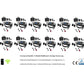 Enterprise Bundle: 12x Mobile Wallbox 11 kW Typ 2 PRO mit App – Komplettset inkl. Adapter & Wandhalterung - Ladeshop