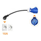 CEE blau Adapter 32A 7kW