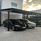 Solar Carport "Sunny" – Premium Photovoltaik Carport aus Aluminium (Single/Double/Vierer)