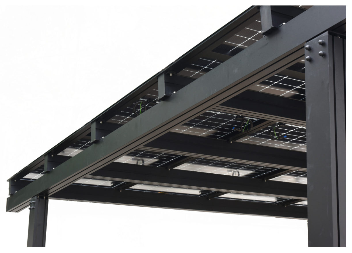 Solar Carport "Sunny" – Premium Photovoltaik Carport aus Aluminium (Single/Double/Vierer)